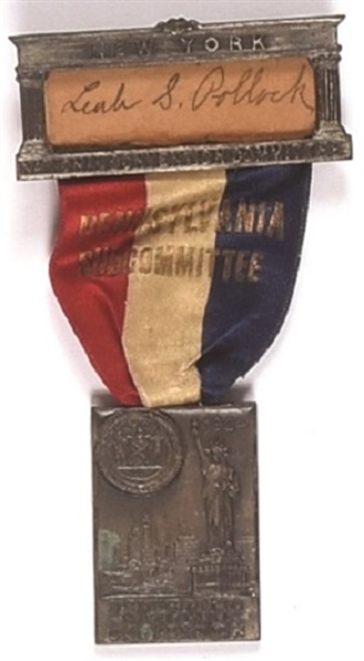 Davis 1924 Convention Pennsylvania Badge