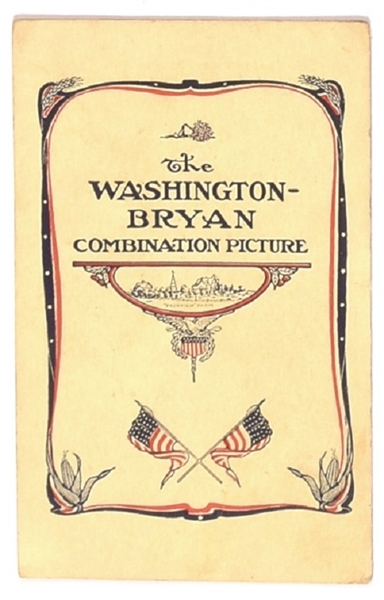 Washington, Bryan Combination Postcard