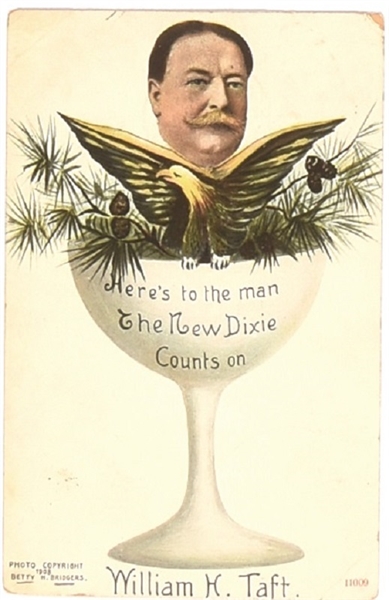 Taft New Dixie Postcard