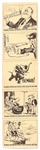 Hoover Sheet of 5 Anti FDR Stamps
