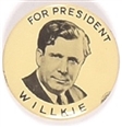 Willkie for President Litho Picture Pin