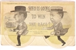 Bryan, Taft Mechanical Postcard