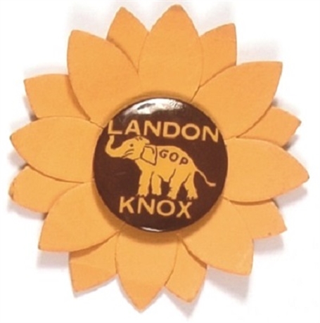Landon Elephant Pin, Paper Sunflower