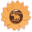 Landon Elephant Pin, Paper Sunflower