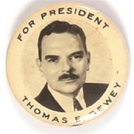 Dewey for President Picture Pin