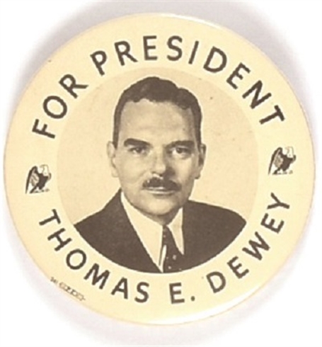Dewey Large Eagles Pin