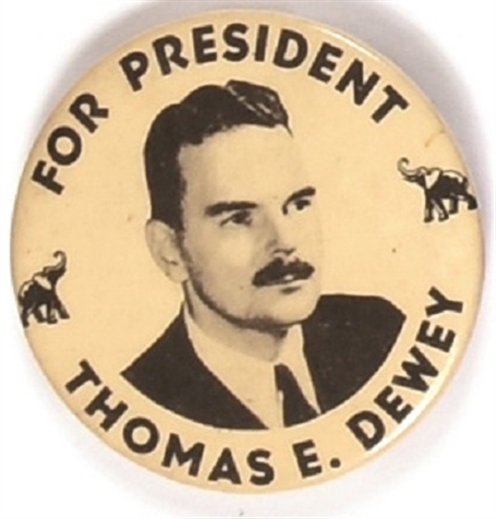 Dewey Large Elephants Pin