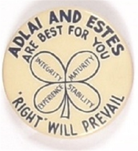 Adlai and Estes are Best for You