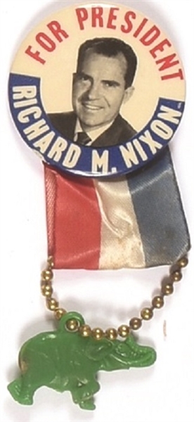 Nixon for President Pin, Elephant
