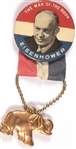 Eisenhower Man of the Hour Pin, Elephant