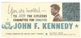 Buffalo Citizens for Kennedy Mailer