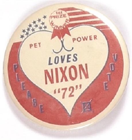 Pet Power Loves Nixon