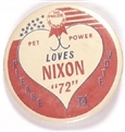 Pet Power Loves Nixon