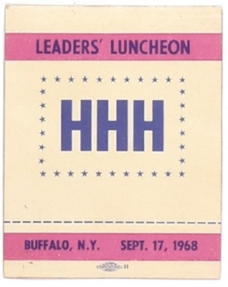 HHH Buffalo Leaders Luncheon