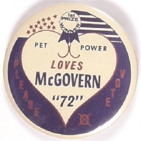 Pet Power Loves McGovern