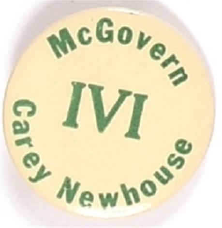 McGovern, Carey, Newhouse Illinois IVI Coattail