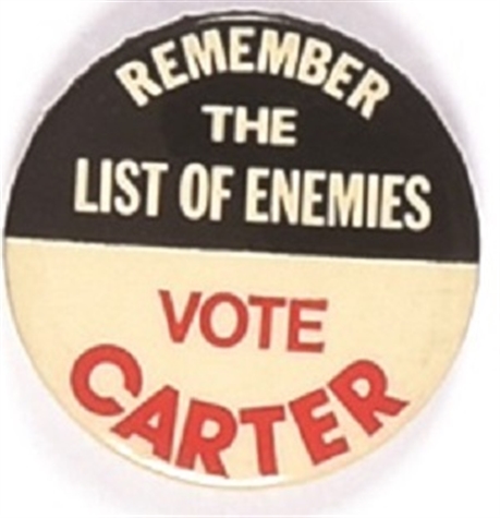 Carter Remember the List of Enemies