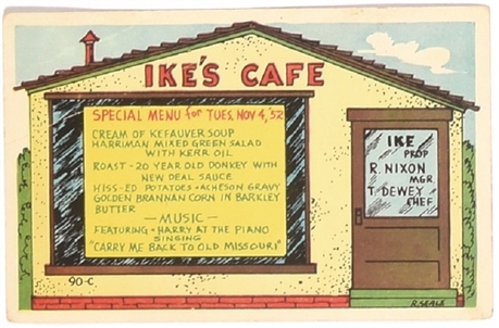 Ikes Café Postcard