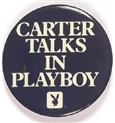 Carter Talks in Playboy