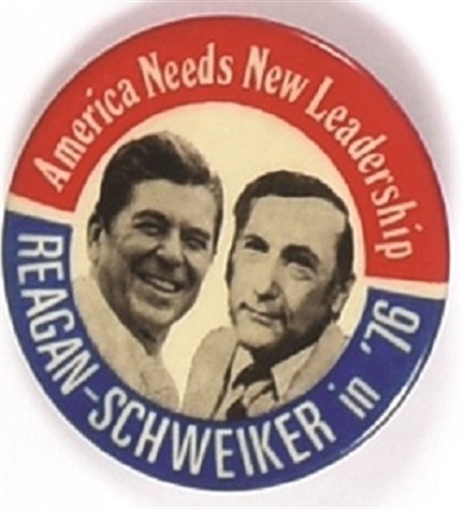 Reagan, Schweiker America Needs New Leadership
