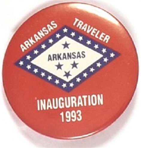 Clinton Arkansas Traveler Inaugural Pin