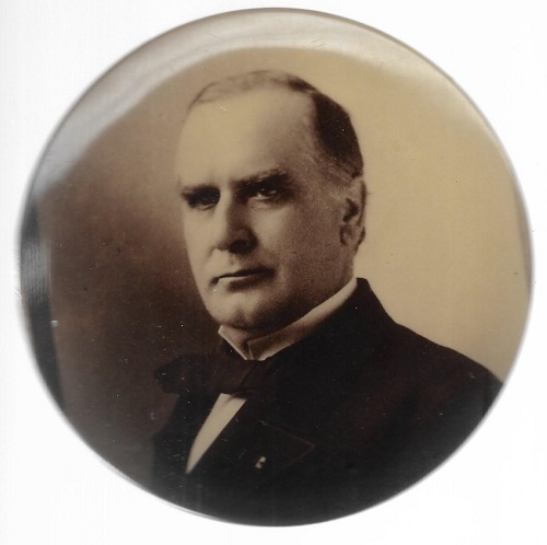 McKinley Scarce 4 Inch Celluloid