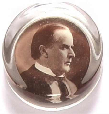 McKinley Glass Paperweight