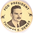 Dewey for President Elephants Pin