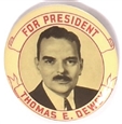 Dewey for President Red Letters