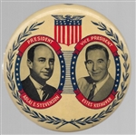 Stevenson, Kefauver Vote Democratic (Without Glasses)