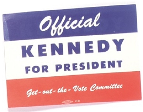 Kennedy for President Committee Badge