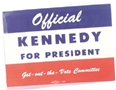 Kennedy for President Committee Badge