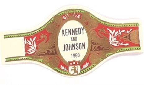 Kennedy and Johnson Cigar Label