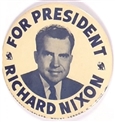 Nixon for President 4 Inch Celluloid