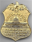 Nixon Inauguration Police Badge