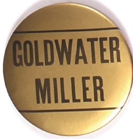 Goldwater, Miller Gold and Black Celluloid