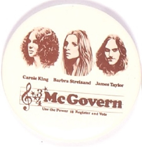 McGovern Concert Pin
