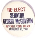 Re-Elect Senator McGovern 1980 Celluloid