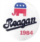 Reagan 1984 Cloth Covered Pin