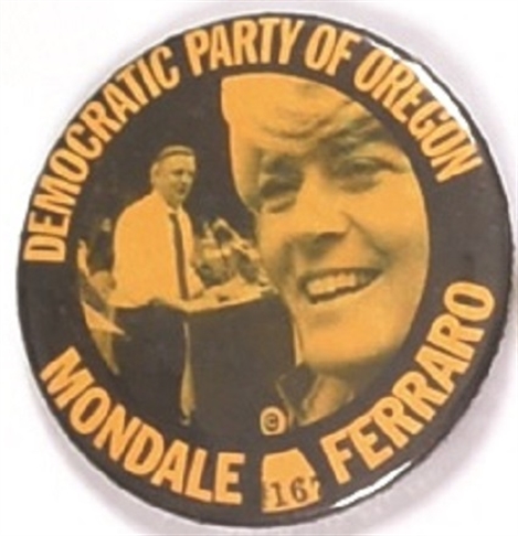 Mondale, Ferraro Democratic Party of Oregon