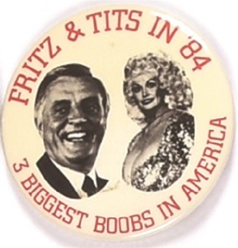 Mondale, Parton Biggest Boobs in America