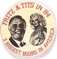 Mondale, Parton Biggest Boobs in America