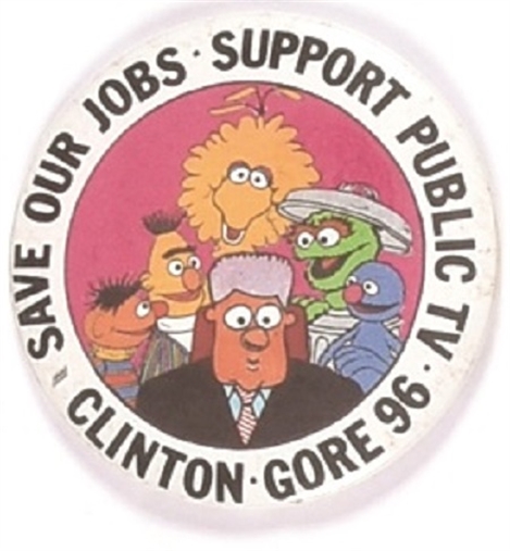 Bill Clinton Sesame Street