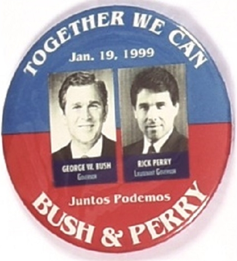 Bush and Perry Texas Jugate