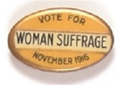 Woman Suffrage November 1916