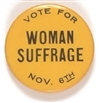 Vote for Woman Suffrage Nov. 6