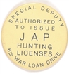 Jap Hunting License 6th War Loan