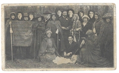 Woman Suffrage 1918 Pilgrimage Postcard