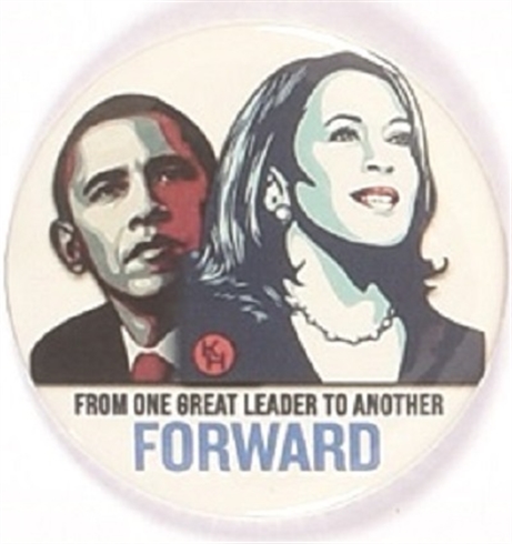 Harris and Obama Forward