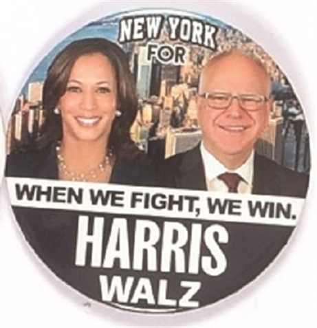 Harris and Walz New York Jugate